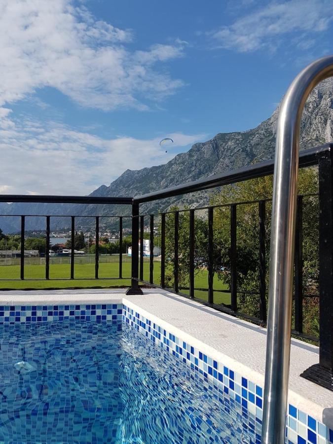 Sunshine Apartment With Private Pool And Parking Kotor Exterior photo